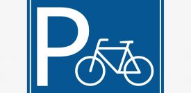 стикер паркинг за велосипеди