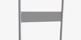 стойка за два велосипеда П образна